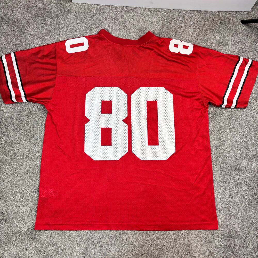 Vintage Adidas Ohio State Football Jersey #80 size XL - Picture 2 of 9
